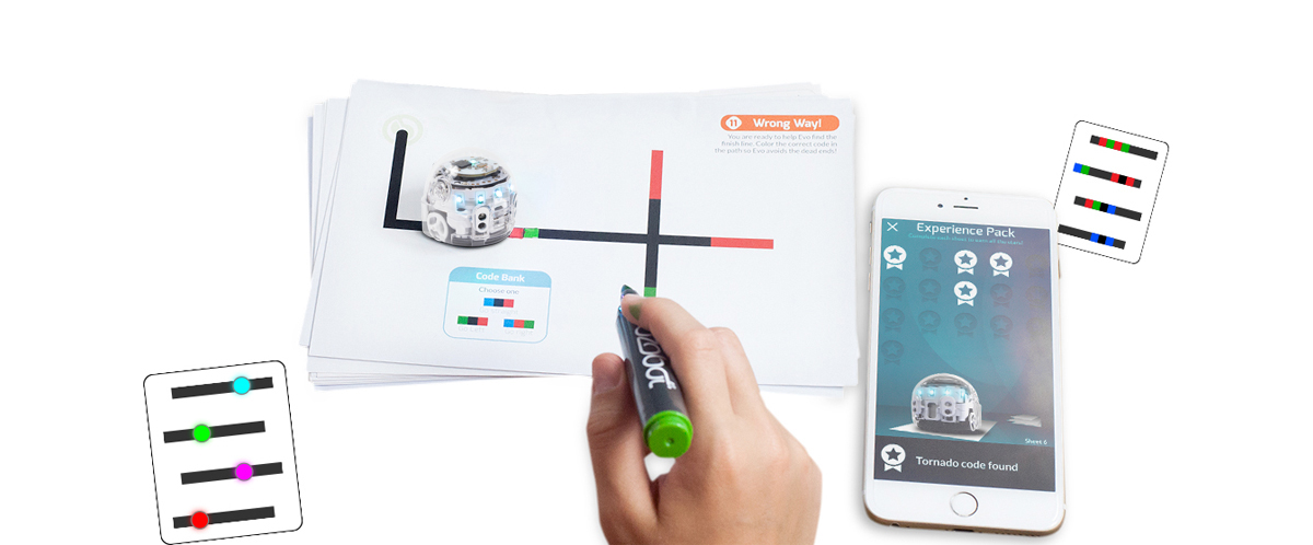 ozobot robotics color codes